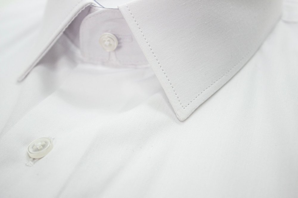 Uzun Kol Gömlek Slim Fit Beyaz 701 - 1